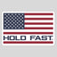 HOLD FAST Flag Sticker