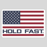 HOLD FAST Flag Sticker