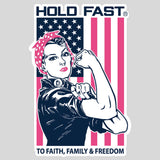 HOLD FAST Rosie Sticker