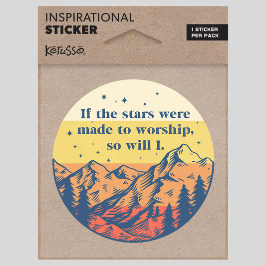 Kerusso Sticker Stars Were Made To Worship