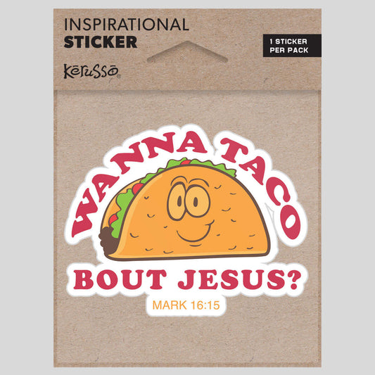 Kerusso Sticker Wanna Taco