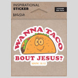 Kerusso Sticker Wanna Taco