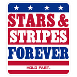 HOLD FAST Sticker Stars & Stripes Forever