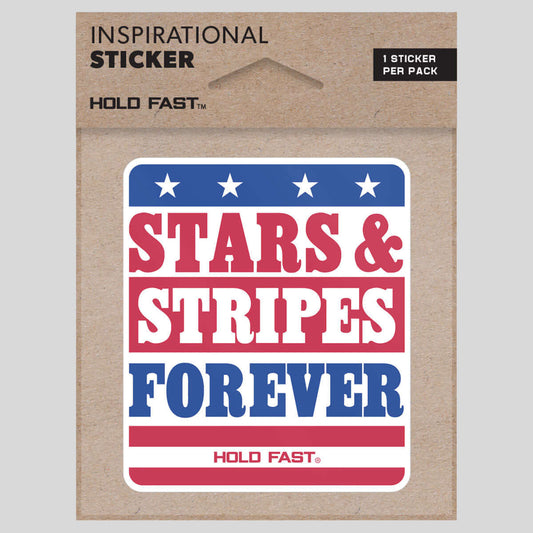 HOLD FAST Sticker Stars & Stripes Forever
