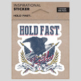 HOLD FAST Sticker Vintage Eagle