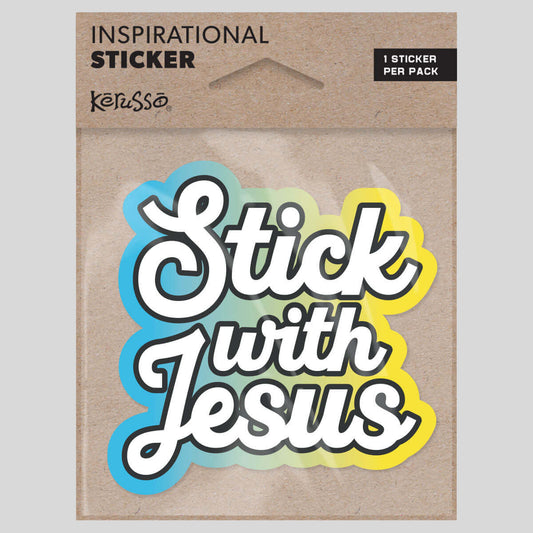 Kerusso Sticker Stick With Jesus