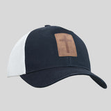 Kerusso Mens Cap Leather Cross