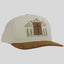 Kerusso Mens Cap Faux Suede Cross Patch