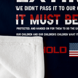 HOLD FAST Reagan Freedom Fleece Blanket