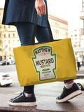 Kerusso Mustard Weekender Tote Bag