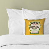 Kerusso Mustard Square Pillow