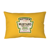 Kerusso Mustard Rectangular Pillow