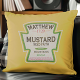 Kerusso Mustard Square Pillow