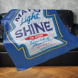 Kerusso Mayo Light Shine Plush Fleece Blanket