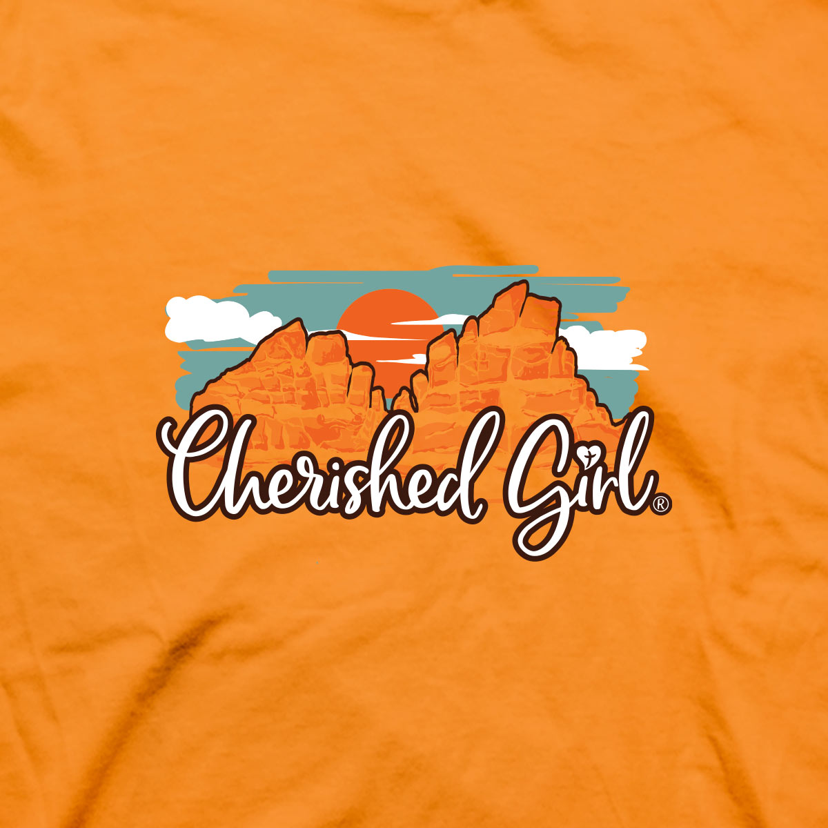 Cherished Girl Womens T-Shirt The Lord Will Guide You