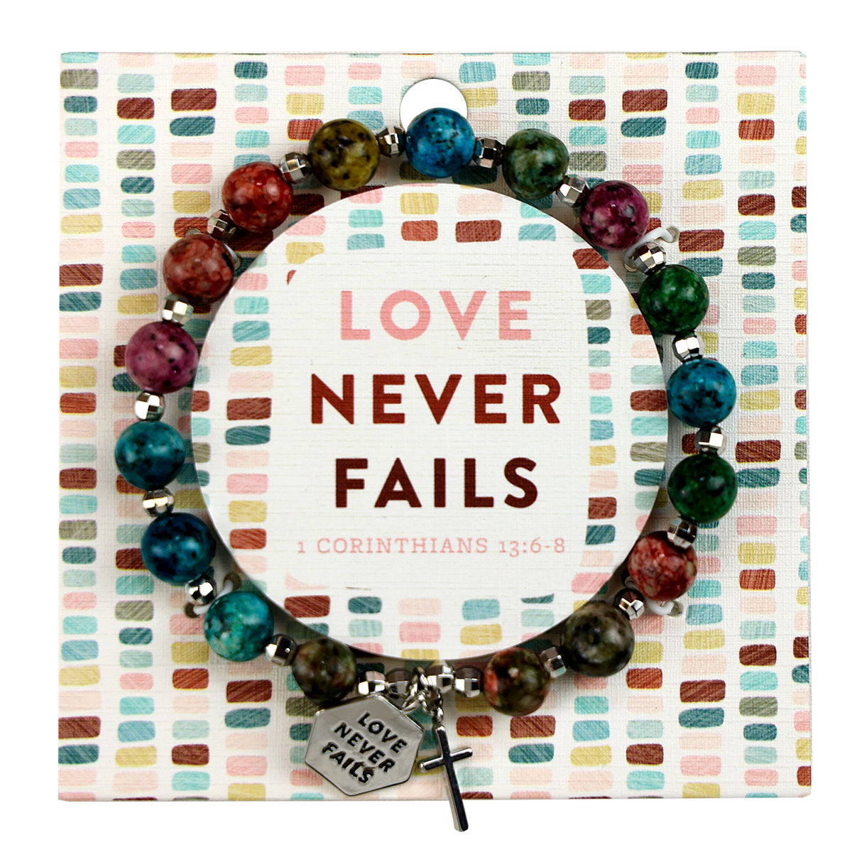 grace & truth Love Never Fails Keepsake Bracelet
