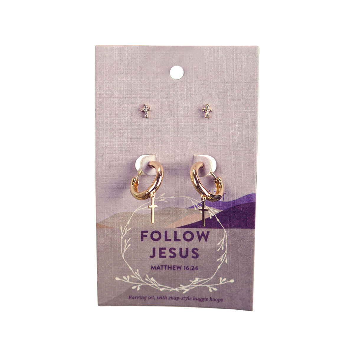 Jesus hoop earrings deals