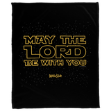 Kerusso May The Lord Plush Fleece Blanket