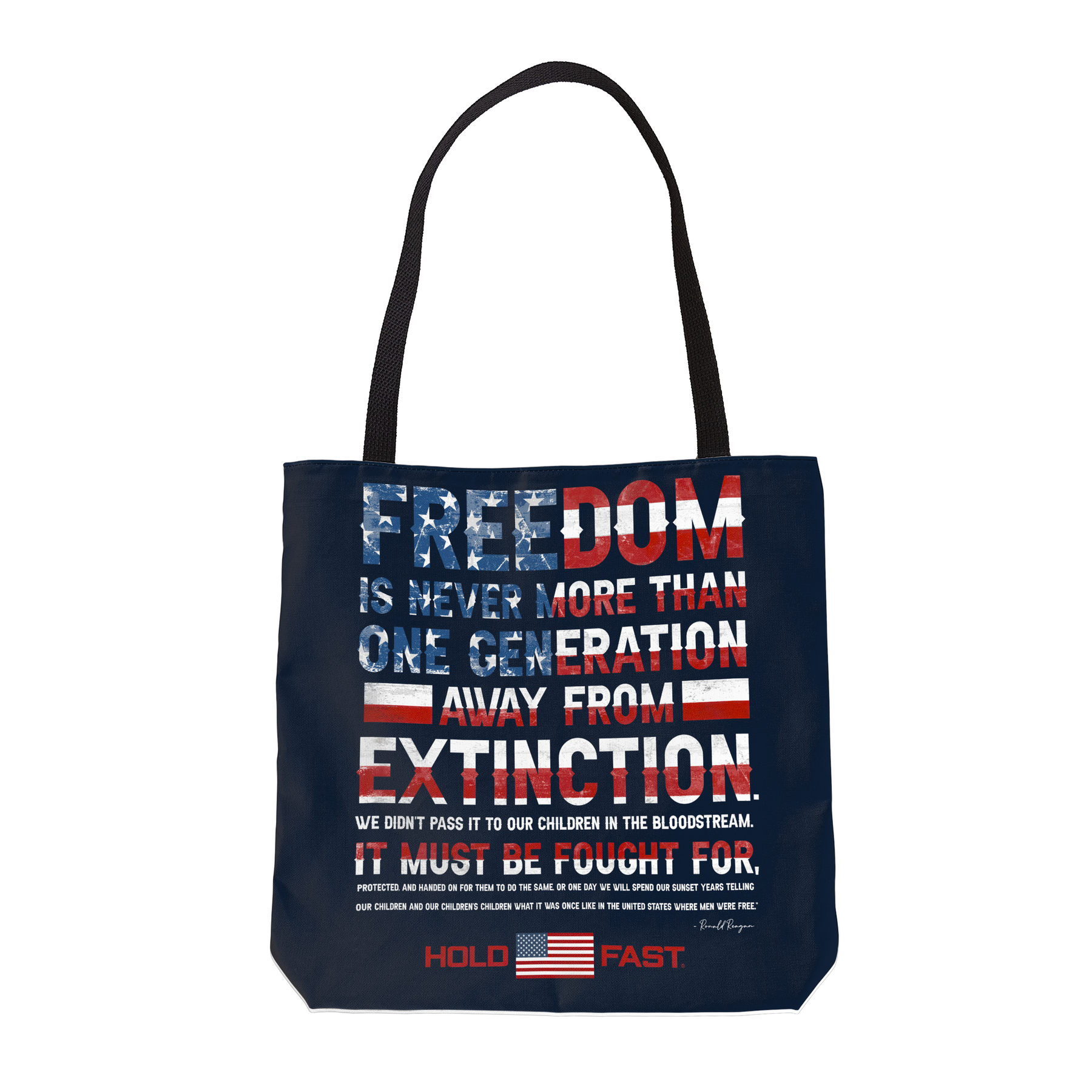 HOLD FAST Reagan Freedom Classic Tote Bag