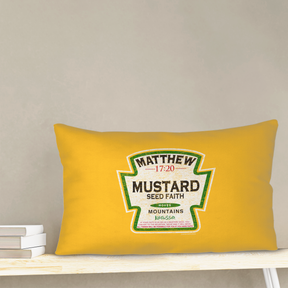 Kerusso Mustard Rectangular Pillow
