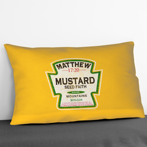 Kerusso Mustard Rectangular Pillow
