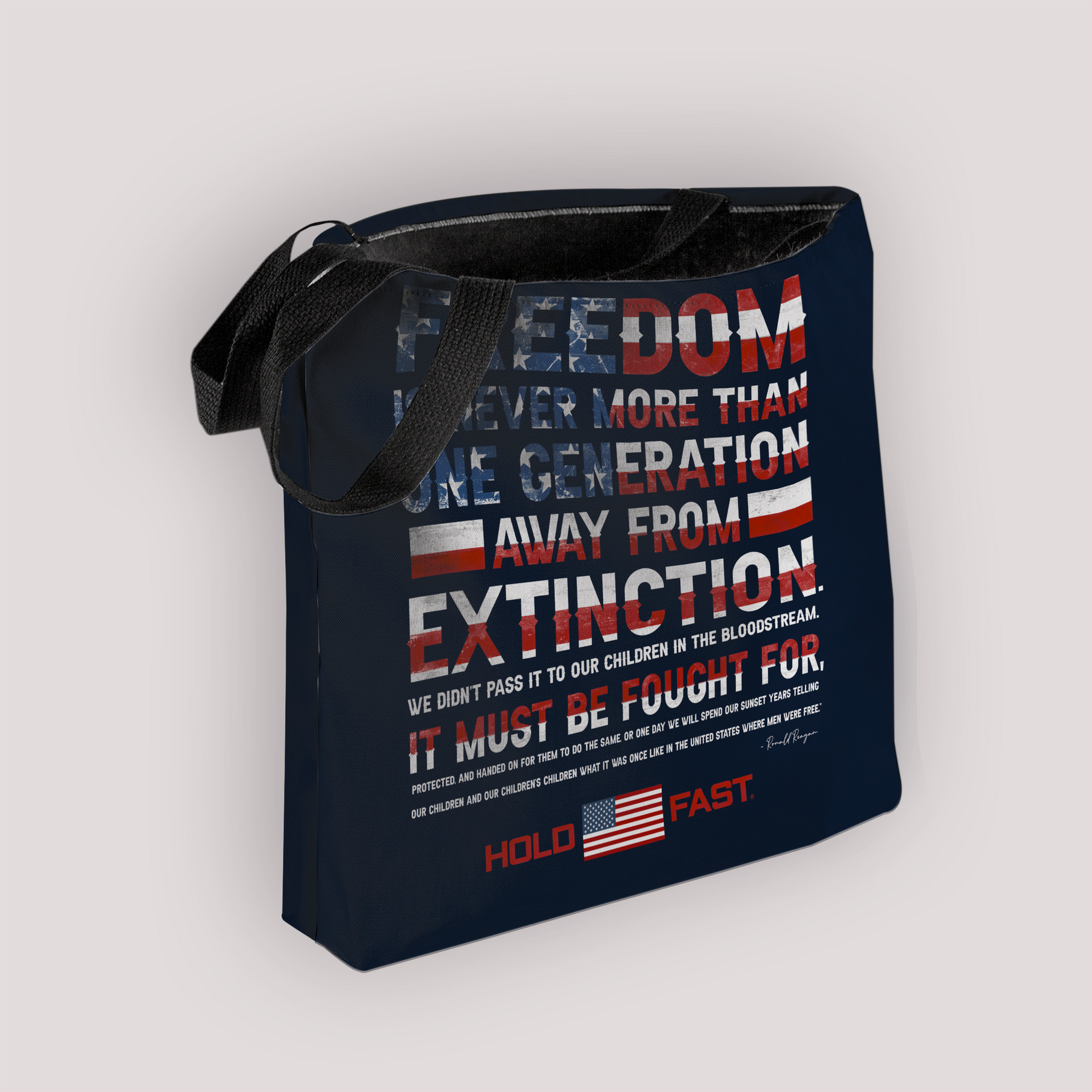 HOLD FAST Reagan Freedom Classic Tote Bag
