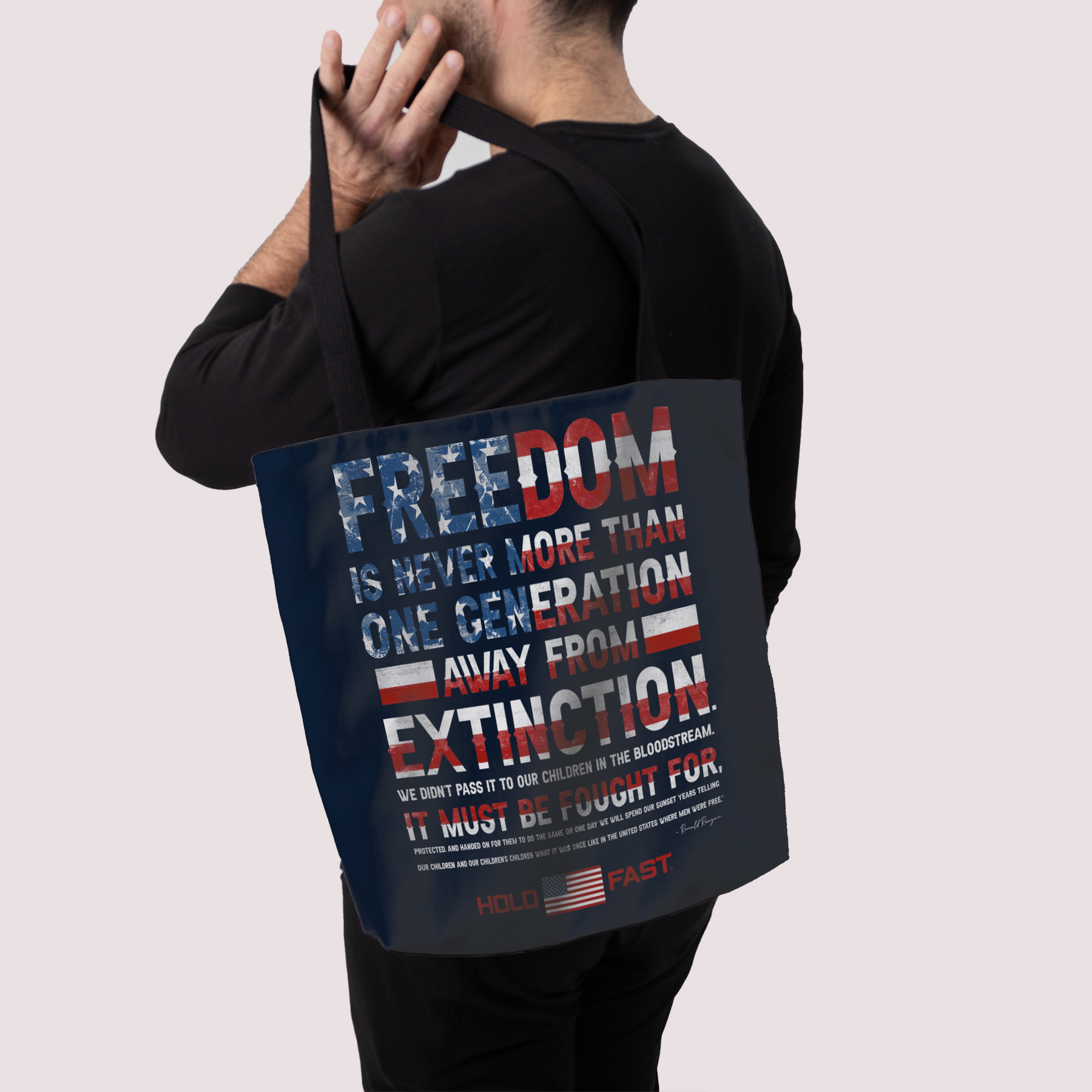 HOLD FAST Reagan Freedom Classic Tote Bag