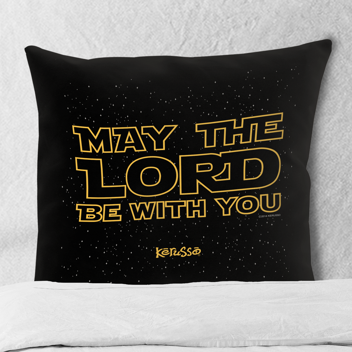 Kerusso May The Lord Square Pillow