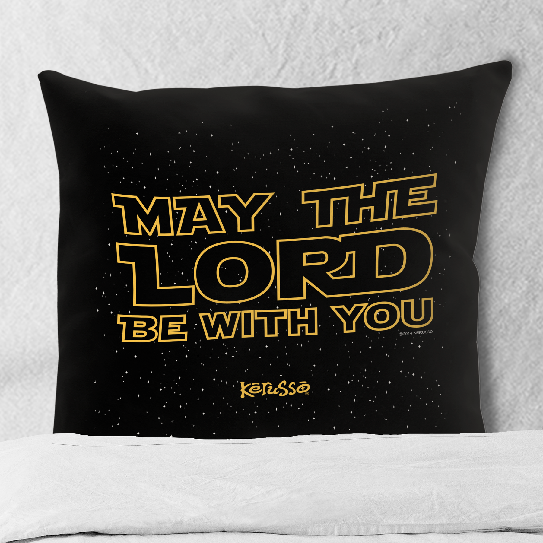 Kerusso May The Lord Square Pillow