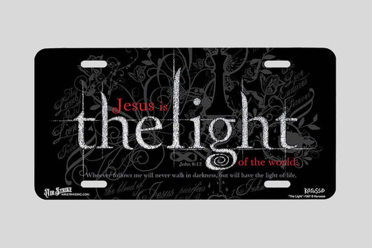 "The Light" - Decorative License Plate