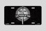 "Word sword" - Decorative License Plate