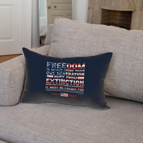 HOLD FAST Reagan Freedom Rectangular Pillow