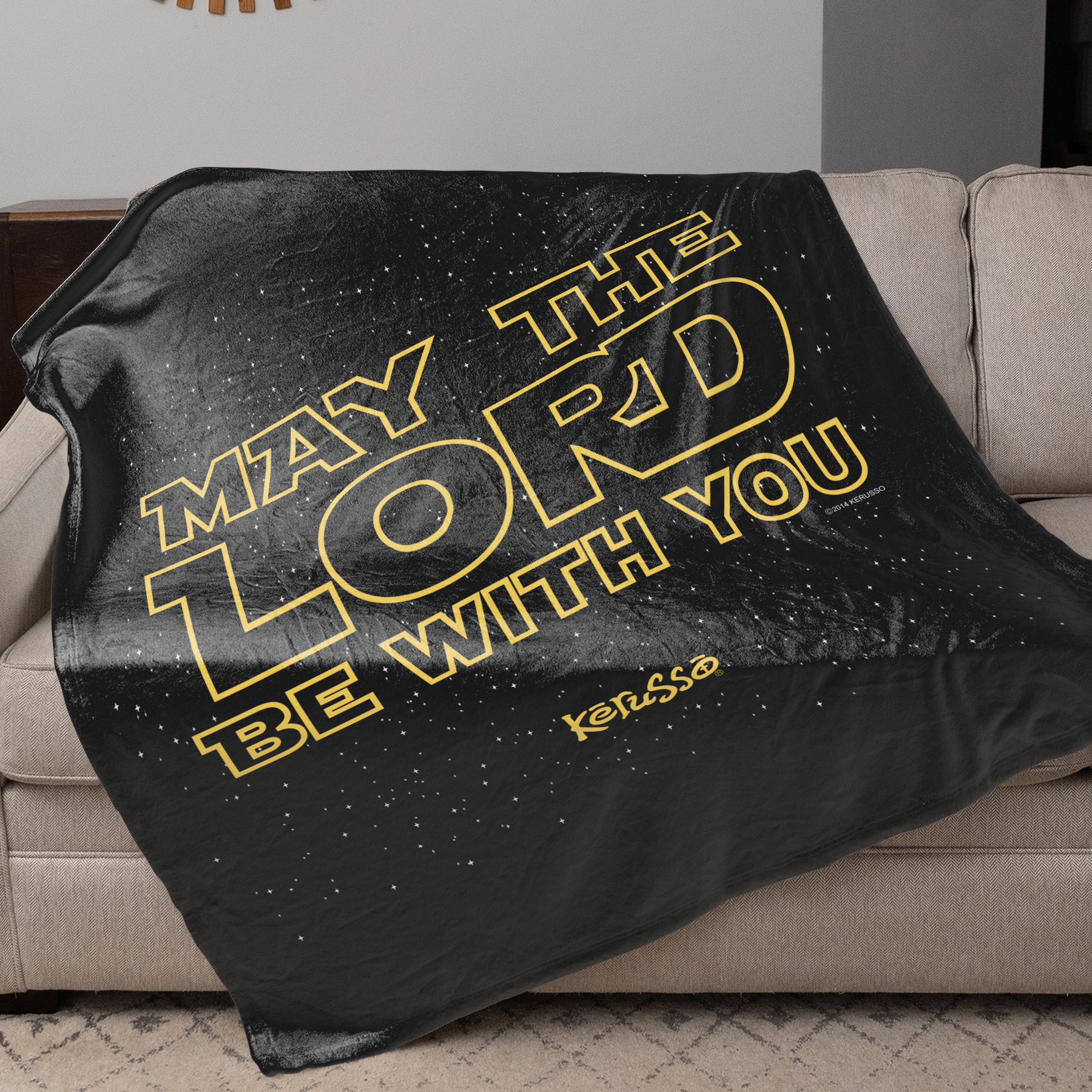Kerusso May The Lord Fleece Blanket