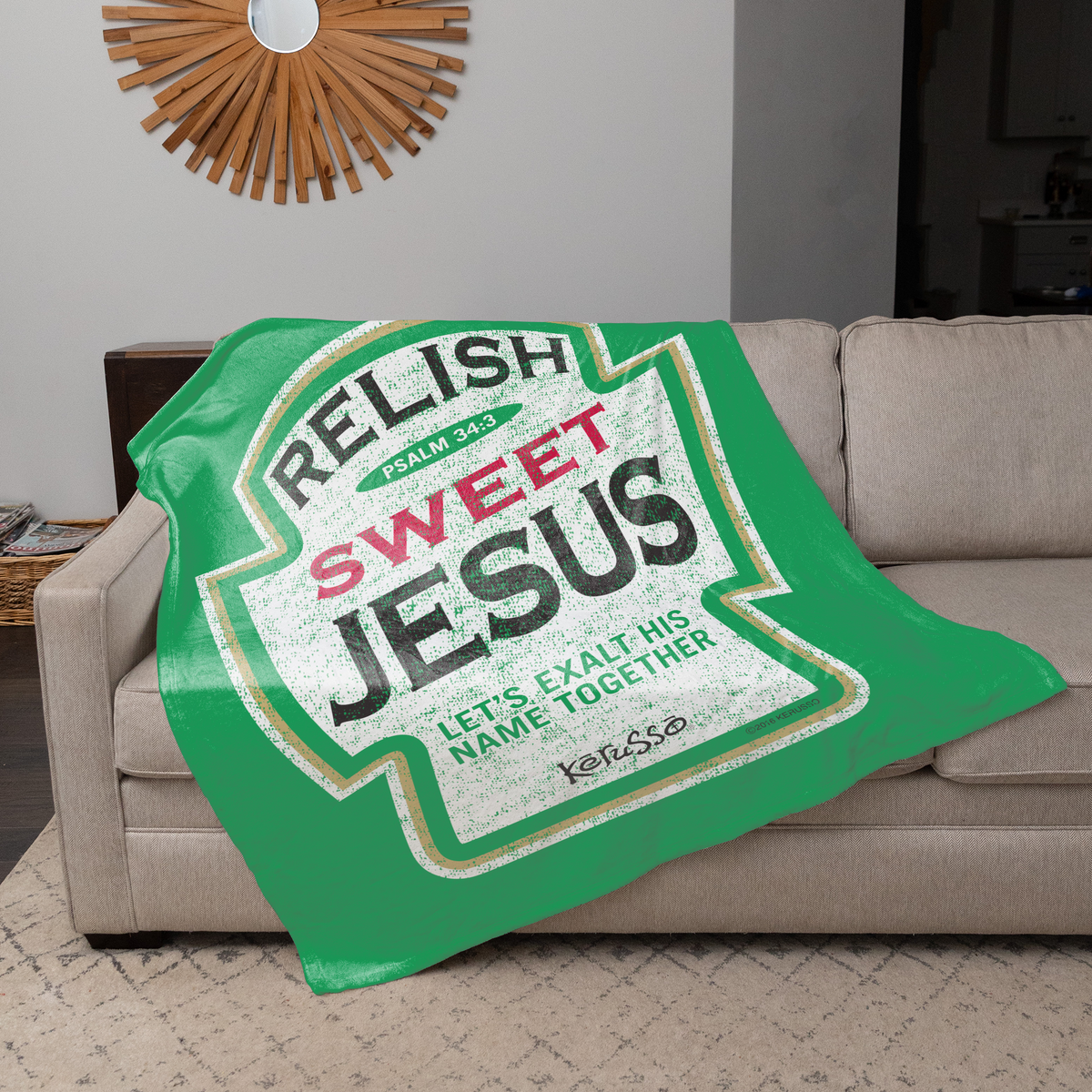 Kerusso Relish Fleece Blanket