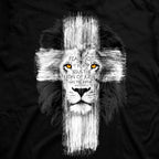 Lion Cross T-shirt for Everyday Wear