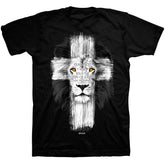 Lion Cross T-shirt for Everyday Wear