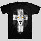 Lion Cross T-shirt for Everyday Wear