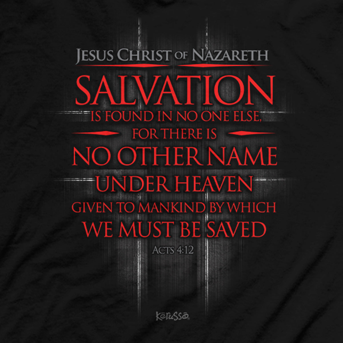 Kerusso Christian T-Shirt Salvation