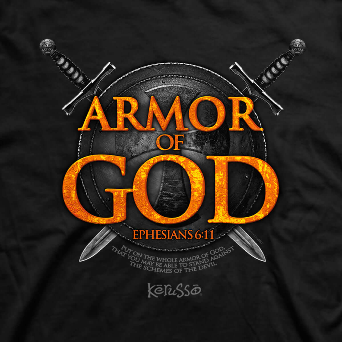 Kerusso Christian T-Shirt Armor of God