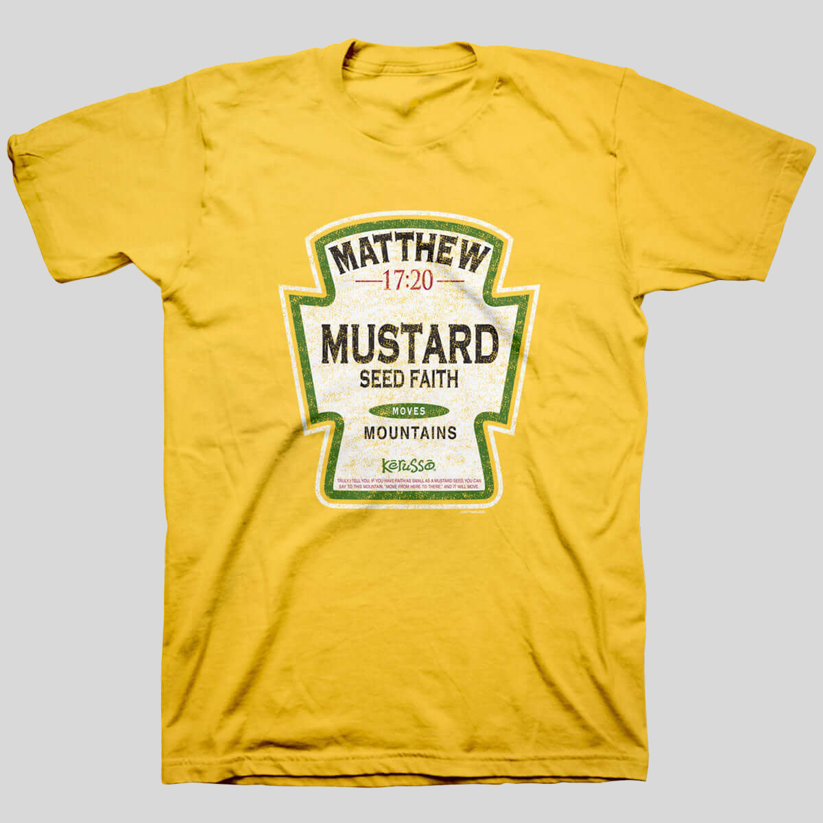 Kerusso Christian T-Shirt Mustard
