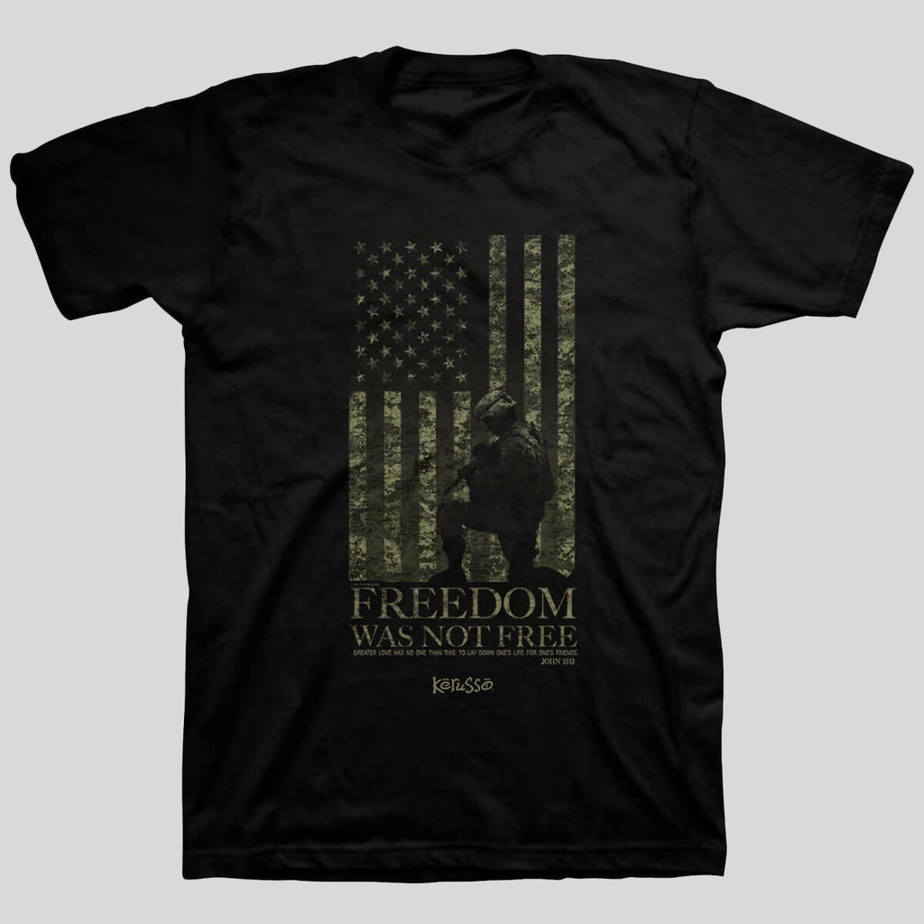 Kerusso Christian T-Shirt Freedom Was Not Free