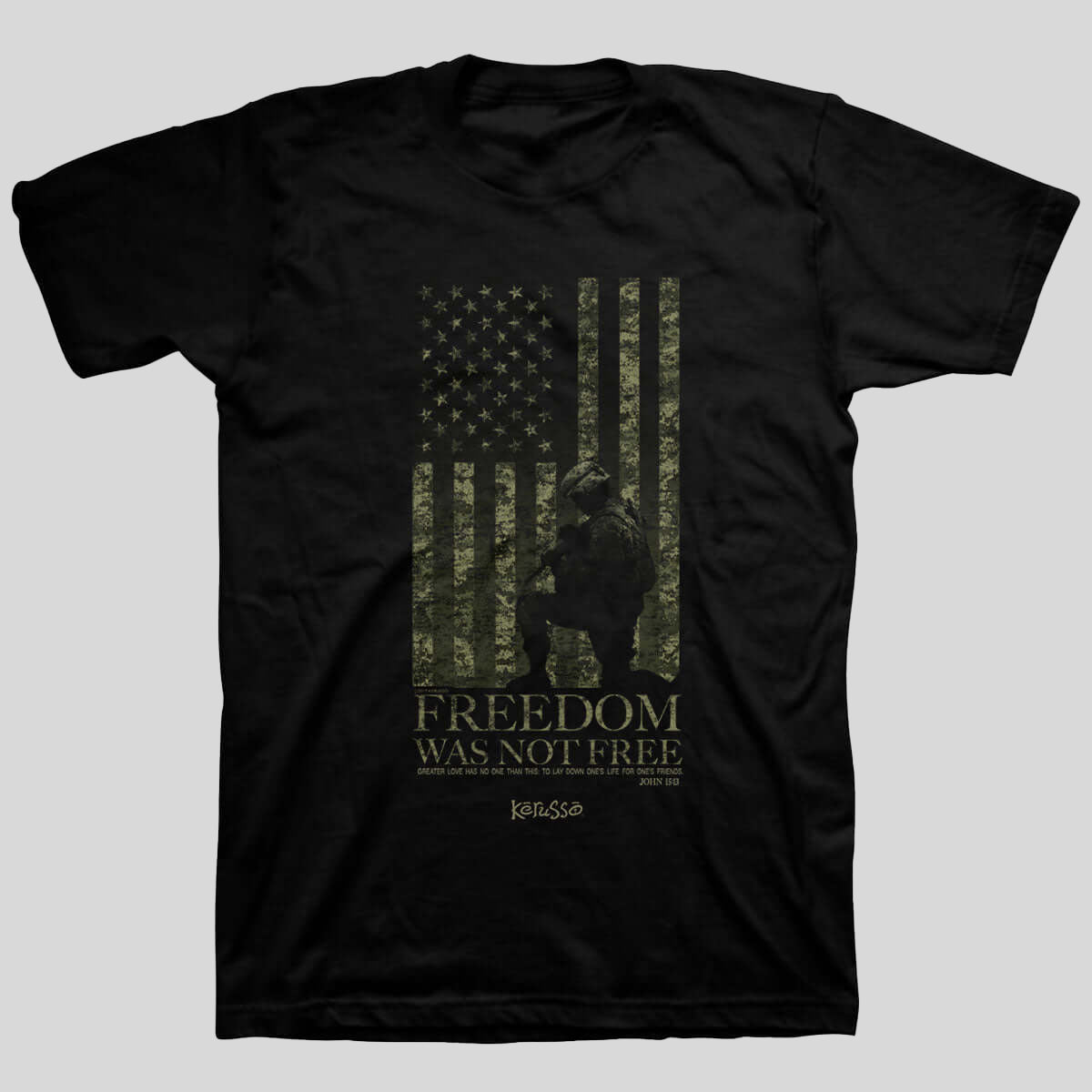 Kerusso Christian T-Shirt Freedom Was Not Free