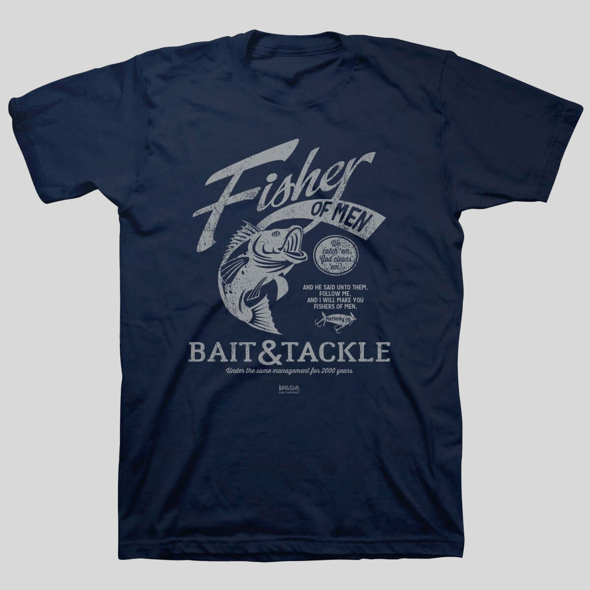 Kerusso Mens T-Shirt Fisher Of Men