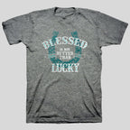Kerusso Christian T-Shirt Blessed Is Better Than Lucky