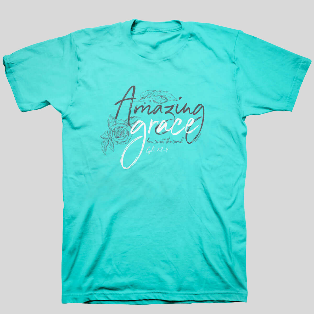 Kerusso Womens T-Shirt Grace Drawings