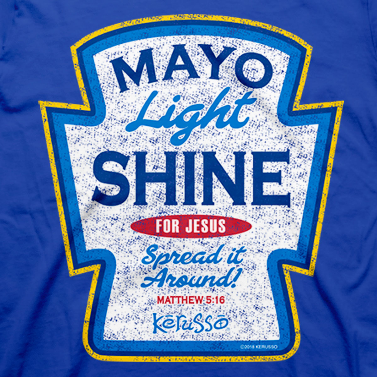 Kerusso Christian T-Shirt Mayo Light Shine