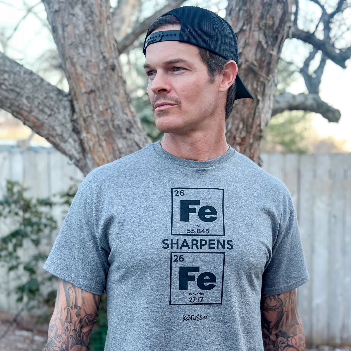 Kerusso Christian T-Shirt Iron Sharpens Iron