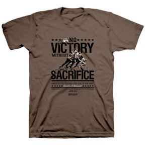 Kerusso Christian T-Shirt Roosevelt No Victory Without Sacrifice