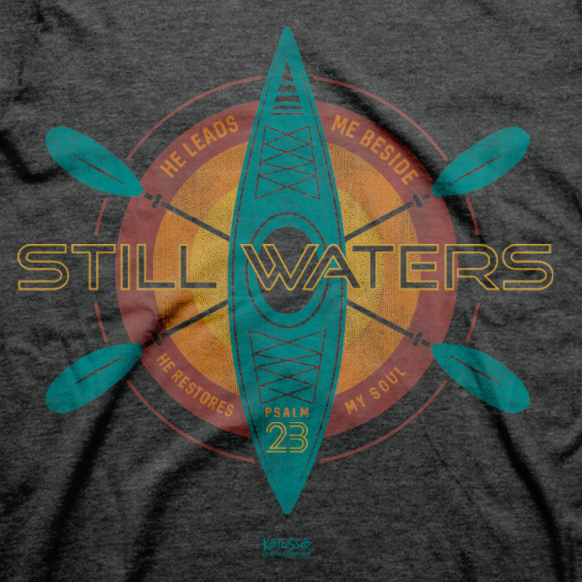 Kerusso Christian T-Shirt Still Waters Run Deep Secondary image