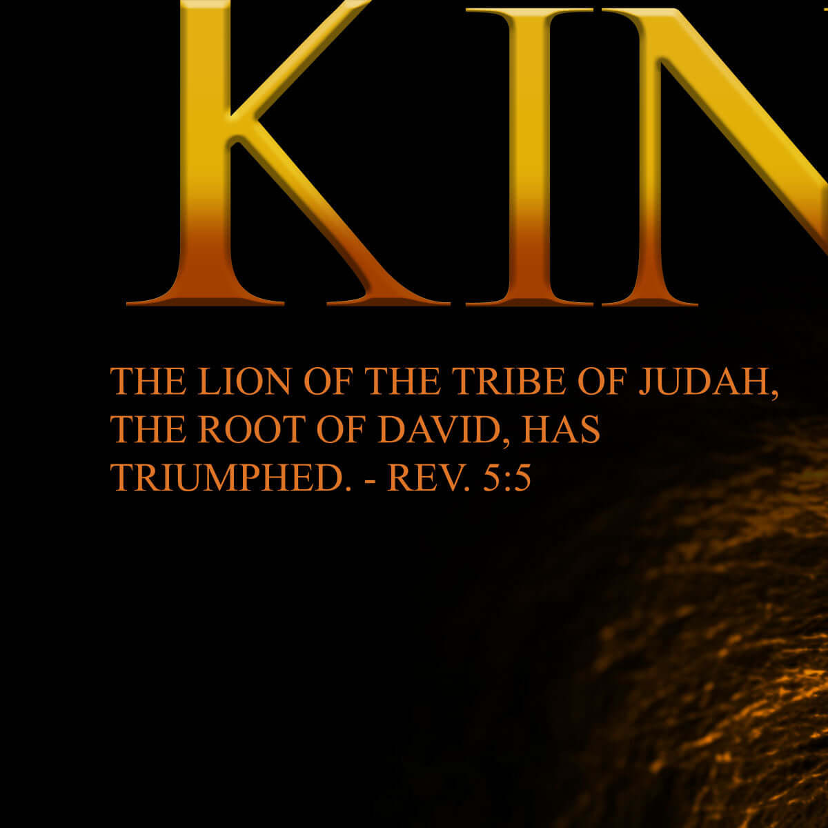 Kerusso Christian T-Shirt Lion Of Judah